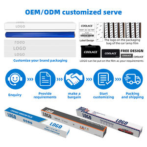 Nastro di avvertimento riflettente freccia in PVC bagliore nel buio nastro per auto camion moto bicicletta - Product Image 6