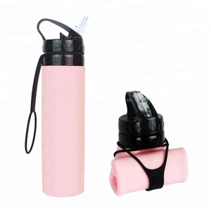 Botella de Agua Deportiva Plegable Portátil de Silicona Ecológica - Product Image 3