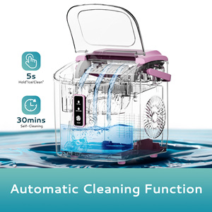 Thông Minh Điện Countertop Làm Đá Máy Nhỏ Mini Xách Tay Nhà Tự Động Ice Cube <span class=keywords><strong>Maker</strong></span> Cho Hộ Gia Đình Xe Sử Dụng - Product Image 4