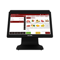 Android/Windows 15/15.6 pulgadas J 6412 8G pantalla táctil POS hardware sistema POS para tienda minorista restaurante