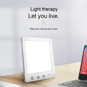 A doppia temperatura di colore lampada per terapia della luce triste 10000lux bionico pannello solare intelligente emozionale luce notturna a LED per uso domestico - Product Image 2