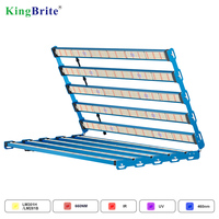 3800 pcs Diodes KingBrite Samsung LM301H LM281B + Pro 1000W LED à spectre complet élèvent la lumière Dimmable 10 Bars élèvent la lampe de barre