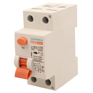Interruttore Differenziale (RCCB) Puro Tipo AC 1P+N 2M 10000A 30mA 63A 230V IP20 IEC61008-1 PR8HM - Product Image 3
