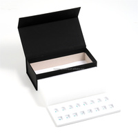 Boîte d'emballage rigide en carton magnétique à 28 compartiments pour facettes dentaires, avec éponge, pour modèles dentaires supérieurs et inférieurs, personnalisable avec logo