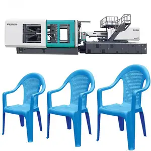 Plastik sandalye üretimi otomatik plastik sandalye yapma makinesi fiyat 1000 ton plastik enjeksiyon kalıplama makinesi