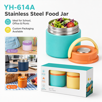 Nayad, boîte à lunch isotherme en acier inoxydable 304 de 12 oz, pour enfants, retour à l'école, anti-fuite, boîte à lunch thermique OEM