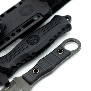 Draagbare Tactische Jacht Damascus Vast Mes Roestvrij Staal Nieuwe Survival Design <span class=keywords><strong>Nylon</strong></span> Schede Voor Outdoor Avonturen - Product Image 5