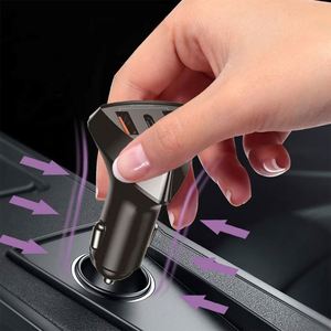 Fast Charging Car Charger <b>Adapter</b> Custom Logo Mobile Phone <b>USB</b> Type <b>C</b> Car Charger for Travel - Product Image 6