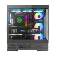 Boîtier PC Gaming au design épuré et soigné avec connexions simples