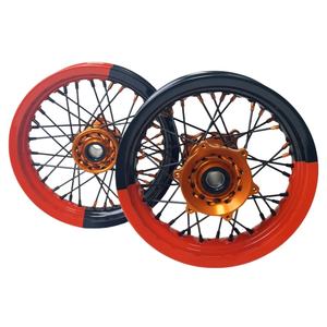 Haute qualité Fit 570 FS Husaberg <span class=keywords><strong>2020</strong></span> 17/16 roue avant Supermoto Dirt Bike rayons roues - Product Image 2