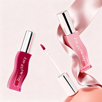 Emballage en plastique personnalisé avec logo, cosmétique, 3 ml, huile essentielle hydratante, brillant à lèvres, conteneur de maquillage, tube en plastique avec boîte