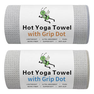 Personalizzato in microfibra Waffle Super assorbente antiscivolo caldo <span class=keywords><strong>Yoga</strong></span> asciugamano per Fitness Pilates ingranaggio - Product Image 1