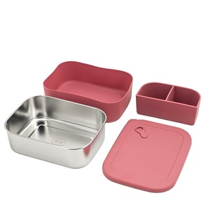 Premium Stainless Steel Childrens <b>Lunch</b> <b>Box</b> 1200ml Silicone Seal Leak Proof <b>Microwave</b> Safe Portable Food Storage Bento - Product Image 5