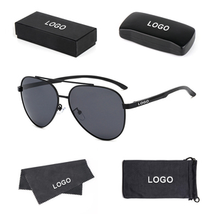 Nuovi <span class=keywords><strong>Occhiali</strong></span> <span class=keywords><strong>da</strong></span> <span class=keywords><strong>Sole</strong></span> <span class=keywords><strong>Aviator</strong></span> <span class=keywords><strong>Polarizzati</strong></span> per Uomo, Anti-UV, in Alluminio e Magnesio, per Guida e Tempo Libero - Product Image 3