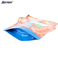 Sachet Doypack Personnalisé en PET et Aluminium avec Fermeture Éclair Refermable et Impression Gravure pour Emballage Alimentaire (Gelée, Sushi, Lait)