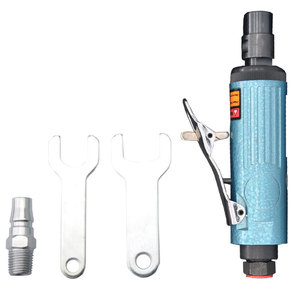Pneumatic <b>Mini</b> Air <b>Grinder</b> Straight Handle 90PSI Rear Exhaust 23000 RPM Polishing Tool for Fine Detail Work - Product Image 1