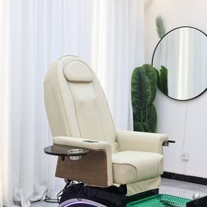 Chaise de spa pour les pieds électrique de luxe Zxm, nouveau design, noir et blanc, avec pompe de vidange, chaise de pédicure - Product Image 4