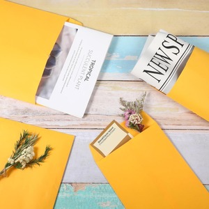 Tự con dấu vỏ giấy <span class=keywords><strong>kraft</strong></span> Danh mục phong bì mạnh mẽ dày Manila trường văn phòng tài liệu tập tin chủ an toàn gửi thư cho lớp học - Product Image 4