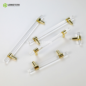 <strong>Light</strong> Luxury Crystal Zinc Alloy Combination <strong>Handles</strong> and Knobs Kitchen Drawer Door <strong>Pulls</strong> Furniture Cabinet <strong>Handle</strong> - Product Image 3