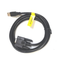 Sabuk wanita berpelindung kabel port seri CIP PCB tembaga murni USB 2.0 ke RS232 DB9
