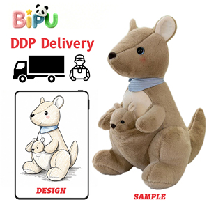 Peluche personnalisée ODM : Poupée en peluche Oiseau Guerrier, Oiseau Aventurier de Dessin Animé avec Chapeau, Écharpe et Cape – Conception Personnalisée – Usine de Peluches - Product Image 4