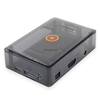 Stock Orange Pi PC Plus RAM 1G avec 8 Go de mémoire flash eMMC avec boîtier de protection, cartes de développement, kit Orange Pi, programmeurs