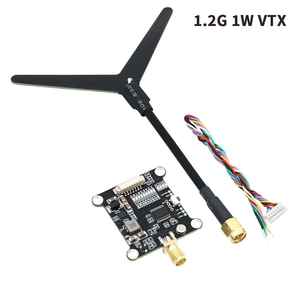 1.2g 1.2GHz 1W 1000mW Receiver VRX & <span class=keywords><strong>Transmitter</strong></span> VTX Video Truyền mô-đun cho FPV <span class=keywords><strong>rc</strong></span> đua máy bay không người lái với hình chữ Y ăng ten - Product Image 5