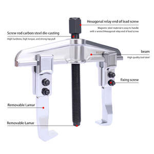 Manual 2-Jaw Bar Type Gear <b>Puller</b> Bearing Wheel Removal Heavy Duty Pulley Disassembly Tool Kit Baozun Brand 1 Year Warranty 4 - Product Image 4