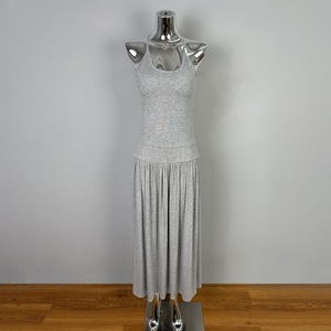 Bộ hai mảnh định hình cơ thể mỏng gợi cảm thanh lịch cho nữ áo yếm + váy bó sát Mùa Hè Ngắn - Product Image 6