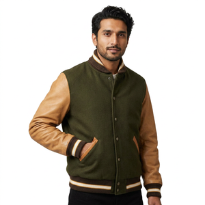 <b>Cheap</b> rate Men Varsity <b>Jacket</b> Breathable Custom Made Hot Sale <b>winter</b> <b>jacket</b> Top Trend Active Wear Varsity <b>Jacket</b> with Best Style - Product Image 1