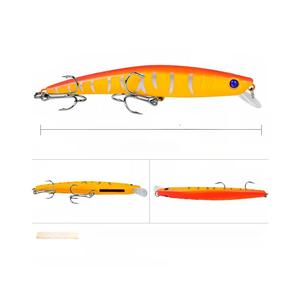 Mềm nhựa câu cá thu hút Nhật Bản trò chơi lớn váy hàng đầu sâu lặn Ánh sáng bao bì chất lỏng 2023 Worm Tôm câu cá thu hút máy bay ném bom - Product Image 3