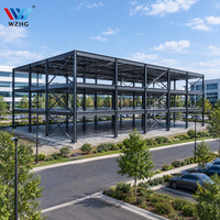 Bâtiment de bureaux à plusieurs étages en structure métallique WZHG pour les sièges d'entreprises et les développeurs de propriétés commerciales