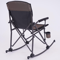 Chaise pliante légère 600D pour l'extérieur, chaise de camping avec logo personnalisable, conforme aux normes nationales - pour chaise d'extérieur