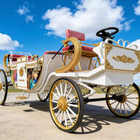 Chariot de mariage royal électrique économique à vendre pour le tourisme et les transports spéciaux
