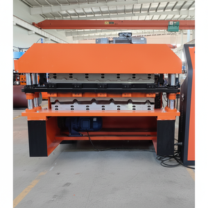 Machines à travée pour panneaux roulants Rouleau à double couche formant des matériaux de construction Tuiles Prix d'usine Prix de fabrication - Product Image 1