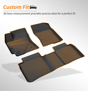 Alfombrillas de TPE 3D para el suelo del coche, accesorios para automóviles al por mayor, alfombras lavables para los pies para <span class=keywords><strong>Jeep</strong></span> Commander, revestimientos para el suelo del coche, alfombrilla para maletero - Product Image 2
