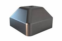 Capuchon de protection d'extrémité de tuyau en acier estampé sur mesure en forme de dôme à bride, fabrication OEM par Shengri Foundry