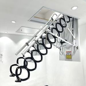 <span class=keywords><strong>Escalier</strong></span> de grenier intérieur en alliage d'aluminium au design moderne, <span class=keywords><strong>escalier</strong></span> escamotable dissimulé, pliable et rétractable - Product Image 5