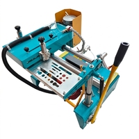 Machine à fraiser les trous de serrures de fenêtres et de portes en aluminium DLX, moteur électrique puissant, avec serrage pneumatique, 1600W, 220V, facile à utiliser