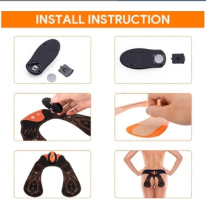 HIPS ABS <b>Electronic</b> Muscle Toner Smart Wearable Butt Lifting Machine Body Beauty Fitness Made in China & Guatemala - Product Image 3