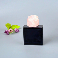 Bouchon de flacon de parfum en pierre naturelle brute, cristal, marbre, verre, ovale, gravé et poli, personnalisé