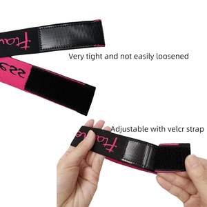 วิกผมและริบบิ้นที่ยืดผมทำจากวัสดุรีไซเคิลแถบยางยืดติดโลโก้ตามสั่ง - Product Image 3