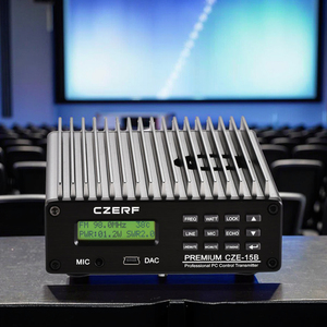 Máy phát âm thanh nổi FM <span class=keywords><strong>15W</strong></span> với hợp kim nhôm và đầu nối TNC cho đài phát thanh sử dụng nhà thờ rạp chiếu phim - Product Image 2