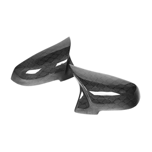 ハニカムカーボンファイバーカーサイドウィングM OXスタイルのルックミラーカバーBMW 5 6 7シリーズLCI F10 F11 F18 F01 F02 GT F07 2013 + - Product Image 6