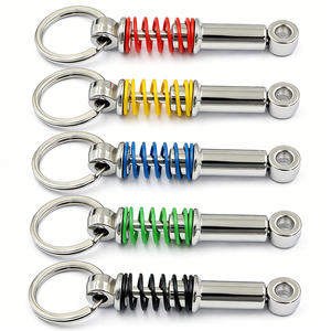 Llavero Metálico Personalizado con Mosquetón, Diseño de Pistón de Motor con Amortiguador, para Llaveros de Auto - Product Image 2