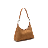 Version coréenne simple sac à bandoulière femme marron sac à bandoulière nouveau style chinois simple sac sous les bras