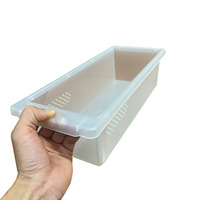 Conteneur d'alimentation pour reptile Petit jouet serpent gecko tortue araignée Grenouille à cornes seau d'élevage support pour reptiles plateau spécial