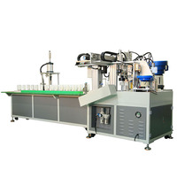 Ligne de production entièrement automatique pour ampoules LED : assemblage, test d'âge, machine intégrée de pressage, collage et marquage laser des ampoules