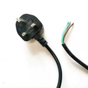 Câble d'extension secteur britannique de 1 m, 240 V, 3 broches, IEC 13 A, câble en PVC à âme en cuivre, équipement industriel, personnalisable, autres types de fiches - Product Image 3