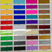 Muestras gratis Rollo de vinilo de color decorativo Superficie brillante autoadhesiva Resistente al agua para plotter de corte